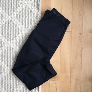 Gap navy khakis